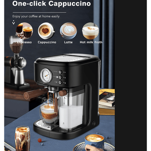 Machine à expresso Nestlé 19 bars avec extraction Mocha, pot à lait 500 ml, température de vapeur réglable, pompe et volume de tasse à expresso - Product Image 5