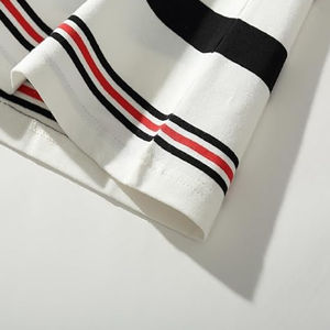 เสื้อยืดผู้ชายทรงโอเวอร์ไซส์ คุณภาพสูง ผ้าถักเนื้อแน่น 100% ผ้าฝ้าย แห้งเร็ว ระบายอากาศดี ต้านเชื้อแบคทีเรีย เป็นมิตรกับสิ่งแวดล้อม ไซส์ใหญ่ - Product Image 5