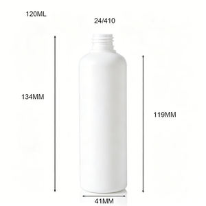 ขวดพลาสติก PET สีขาว ขนาด 4 ออนซ์ รูปทรงกระสุน ปากขวดขนาด 24-410 - Product Image 5