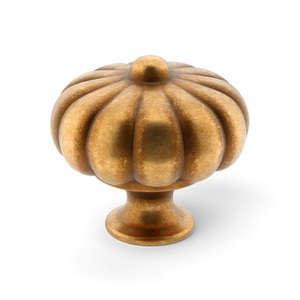 Modern Brass Back Plate Knob Luxury Design Durable Eco-Friendly Drawer Handle for <b>Kitchen</b> Storage Cabinet Hardware - Product Image 2