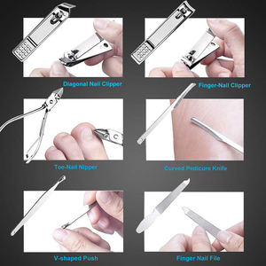 Top Selling Manicure <b>Pedicure</b> <b>Set</b> High Quality Custom Made Stainless Steel Lightweight Manicure Kit With Customized Packaging - Product Image 4