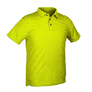 Polo à manches courtes pour homme, bleu marine, 100% coton, tricoté, décontracté, couleur unie, design respirant - Product Image 6