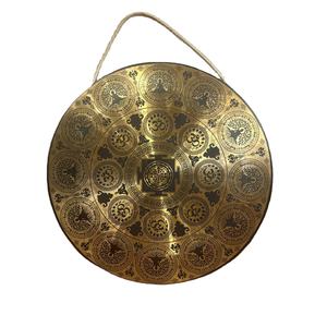Gong tibetano tradicional hecho a mano, campana de canto espiritual de Metal tallado para meditación, curación y decoración de Yoga - Product Image 2