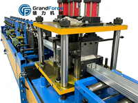 Ligne complète de formage à froid de profilés en acier léger multi-sorties (profils C et U) pour usine de fabrication de cloisons sèches