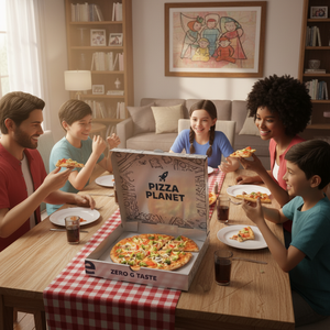 Food Grade Custom Printing Personalized <b>Pizza</b> <b>Box</b> for <b>Pizza</b> Delivery Packaging and Takeaway Restaurant Supplies - Product Image 6