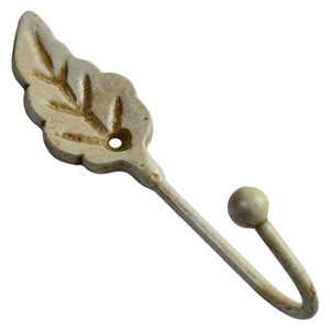 Leaf <b>Mount</b> Metal Hook & Hanger Antique Design Key Hooks <b>Wall</b> Decoration for Hanging <b>Clothes</b> Coat Hat and Key Design Hook - Product Image 1