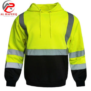 Sudadera de Seguridad de Alta Visibilidad a Precio Económico, Sudadera Ligera Reflectante de Alta Visibilidad para Trabajadores 2026 - Product Image 1