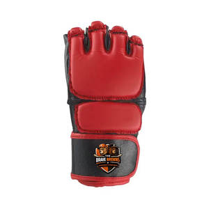 Guantes de Entrenamiento de MMA Ligeros de Cuero con Diseño de Dedos Abiertos y Material Transpirable para Práctica Diaria Unisex - Product Image 2