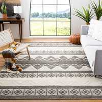 Tapis en laine épaisse fait main, à boules de feutre, abstrait, à texture haute, rayé, moderne, style bohème, pour salon, taille personnalisée, doux, fin, tissage plat