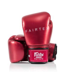 Guantes de Boxeo Fairtex RTS de Alta Calidad con Logotipo Personalizado, Cuero Vacuno Genuino, Guantes Profesionales de Boxeo Fairtex para Sparring CP-BG-67 - Product Image 1