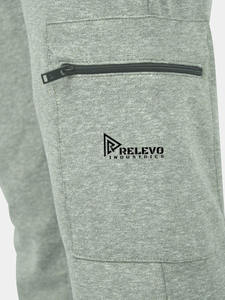 Pantalones Deportivos de Felpa de Peso Medio, de Alta Calidad, con Bordado, Cierre de Cordón en la Cintura, Casuales, para Exteriores - Product Image 3