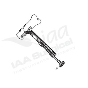 Pinzas Quirúrgicas de Acero Inoxidable IAA, Instrumento Ortopédico Manual, Certificado CE Clase I, Uso General en Cirugía - Product Image 6