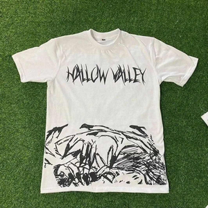 Custom Unisex Short Sleeve Designer Luxury <b>Printer</b> Oversized Shirts for Men All Over Print <b>Tshirts</b> Cotton Men's T-shirts Clothes - Product Image 4