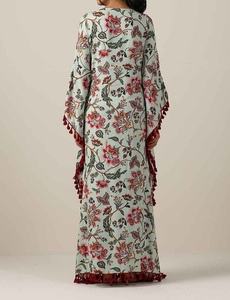 New Beautiful Dubai Kaftan for Women Hand Work Kaftan Traditional Islamic Clothing and Accessory Designed for Muslims - Product Image 5