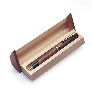 Luxury Walnut Wood Pen Pencil <b>Box</b> with Magnet Lid Premium Wooden Packaging <b>Box</b> For Office & School kids Stationary Storage <b>Box</b> - Product Image 5