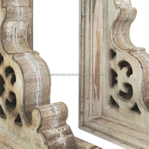 Sujetalibros de madera de diseño moderno Sujetalibros funcionales ornamentales decorativos de grado de calidad Compre de un fabricante indio - Product Image 3