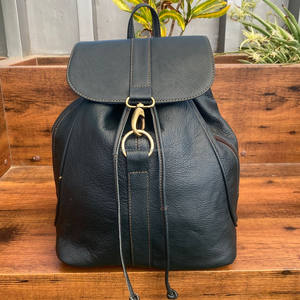 Haute qualité en cuir véritable cordon sac à dos randonnée décontracté sport sac à dos en gros affaires voyage sacs à dos pour unisexe - Product Image 3