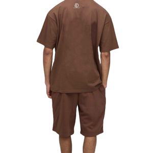 Summer <b>Sets</b> for Men's Crew Neck Custom <b>Colour</b> Regular Fit Summer Wear Two Piece <b>Sets</b> With Custom Logo - Product Image 5