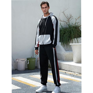 Conjunto Deportivo Informal para Hombre, Sudadera con Capucha de Algodón, Pantalones Deportivos, Pantalones Jogger, Ropa Deportiva para Correr, Estilo para Uso Diario - Product Image 6