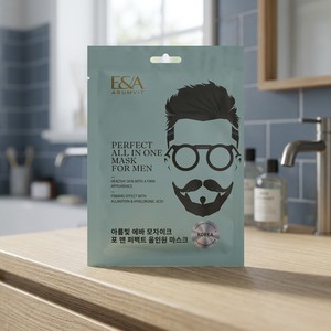 Masque facial hydratant de luxe pour homme, soin détoxifiant, sans sulfate, nourrissant, enrichissant, sans alcool, innovation beauté masculine - Product Image 1