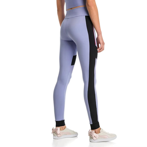Vêtements de sport, nouveau style, leggings de yoga pour femmes, taille moyenne, couleur unie, respirant, polyester/coton, séchage rapide, leggings d'été - Product Image 6