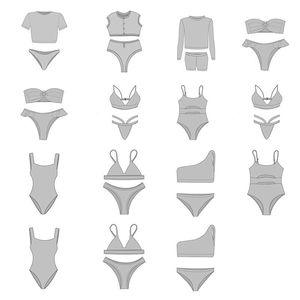 Maillot de bain bikini 2 pièces sexy en crochet avec logo personnalisé de haute qualité pour femme - Product Image 3