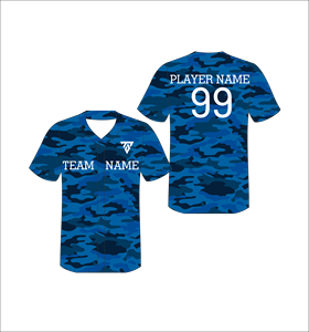 Camiseta de Béisbol Sublimada Personalizada con Cuello en V, Estampado Geométrico, Poliéster que Absorbe la Humedad, Manga Corta, para Hombre, Adulto, Todas las Temporadas - Product Image 3