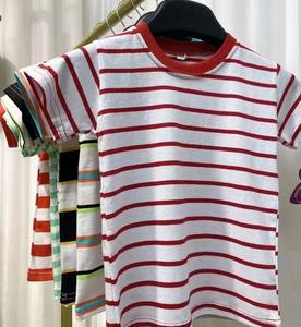 Ropa Infantil Especial al por Mayor, Camiseta de Verano de Manga Corta con Cuello Redondo para Niños de 2 a 7 Años, 100% Algodón - Product Image 4