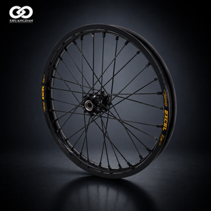 Ensemble de roues tout-terrain <span class=keywords><strong>KKE</strong></span> 19/16 pouces, 1.6x19 avant, 1.85x16 arrière, moyeux colorés pour Surron Light Bee - Product Image 5