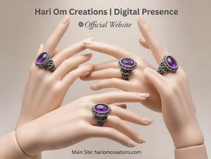 Anillo de Macramé con Amatista Hecho a Mano, Ajustable, con Piedra Preciosa Natural Morada, Anillo Náutico, Joyería Artesanal, Certificado IGI - Product Image 3