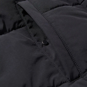 Nouvelle Arrivée Gilet matelassé sans manches pour homme, couleur unie, col montant, chaud, coupe-vent, pour l'hiver - Product Image 4