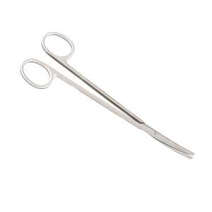 Ciseaux chirurgicaux droits à lame émoussée/plate en acier inoxydable pour pansements, usage en bloc opératoire, CE, garantie 3 ans, par Dentavex - Product Image 6