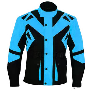 Blouson de moto haute performance en cuir de vachette, imperméable, respirant, pour la course, avec logo personnalisé - Product Image 6