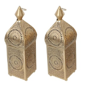 Nordic New Design Wholesale <b>Lantern</b> Handmade <b>Moroccan</b> <b>Lantern</b> Rustic Candle Holder Vintage Style Customizable Color Size - Product Image 2