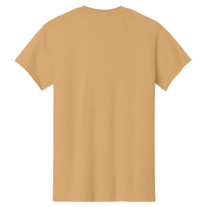 เสื้อยืดคอกลมผู้ชายสไตล์ไฮสตรีท ผ้าเจอร์ซีย์คอตตอน 100% พร้อมตัวเลือกโลโก้แบบกำหนดเอง สีทองโบราณ แห้งเร็ว ระบายอากาศได้ดี - Product Image 6