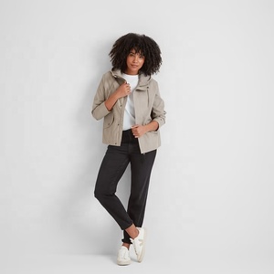 Women's Utility Bomber <b>Jacket</b> Waterproof Windproof Outdoor Autumn 450 Woven Polyester Reflective <b>Windrunner</b> - Product Image 3