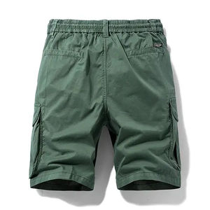 กางเกงขาสั้นออกกำลังกายผู้ชาย คุณภาพสูงระดับมืออาชีพ ปรับแต่งได้ตามต้องการ ราคาถูก ผ้าฝ้าย 100% ติดกระดุมและซิป สไตล์สตรีทแวร์ - Product Image 3