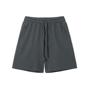Shorts en coton pour hommes avec cordon de serrage, vêtements décontractés, vêtements personnalisés - Product Image 5