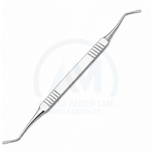 Al Mida Healthcare Manual Dual Tip Dental Surgical <b>Instrument</b> Stainless Steel Handle CE Certified Class I Hospital Clinic Use - Product Image 4