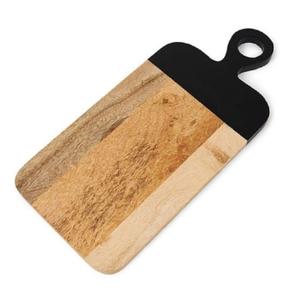 Planche à découper en bois pour poisson, fromage ou pain, finition bicolore, durable, produit très vendu - Product Image 1