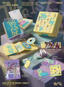 TWICE [THIS IS FOR] (Version CONFETTI) Musique pop coréenne pour tous les âges - Product Image 3