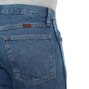 Pantalones Vaqueros de Mezclilla Azules Personalizados para Hombre, Corte Regular, para Uso Diario, Moda Urbana, Verano y Diseño Personalizado - Product Image 5