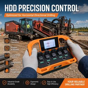 Control remoto hidráulico de bajo consumo NOMI con equilibrio automático de estabilizadores y larga duración en espera para sitios de trabajo exteriores difíciles. - Product Image 3