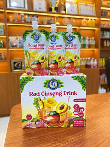 เครื่องดื่มชูกำลังขายดี รอยัล เรด จินเส็ง ผสมน้ำพีช สำหรับเด็กและผู้ใหญ่ อายุการเก็บรักษา 12 เดือน วินัท ทรัสต์ - Product Image 3