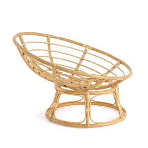 <b>Cane</b> wood furniture eco friendly rattan patio papasan swivel <b>chair</b> set handcrafted egg <b>chairs</b> - Product Image 6