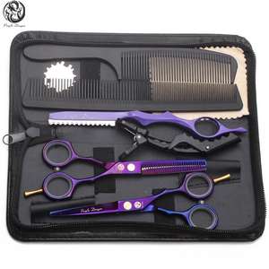 Ciseaux laser professionnels de qualité industrielle pour cuisine et barbier, 6,5 pouces, bord lisse, acier inoxydable, OEM, brosse à barbe pour homme - Product Image 2