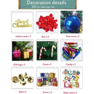 Albero di Natale Artificiale Pieghevole da 1,8 m con 200 Luci Pre-Decorate per Interni - Product Image 2