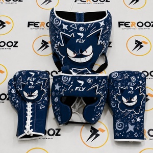 Ensemble d'équipement d'entraînement sportif pour enfants avec protège-tête, gants et protection corporelle pour les sports - Product Image 2