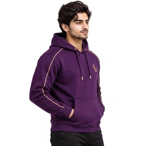 Sweat à capuche léger en polaire pour homme – Idéal pour le sport, le quotidien, les voyages et la marche – Tissu confortable, coupe décontractée, doux - Product Image 6