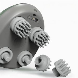Hot Selling Eco-Friendly Wireless Waterproof <b>Smart</b> Scalp Massage Head Spa Massager With Custom Logo Comfortable Silicone Claws - Product Image 6